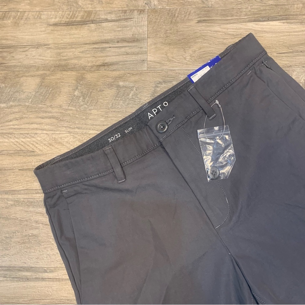 APT.9 Tech Pants Performance Slim Stretch Pants - Picture 10 of 12